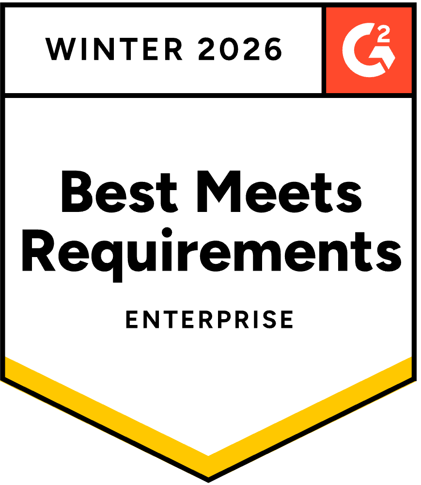 Best Meets Requirements Enterprise – Winter 2026