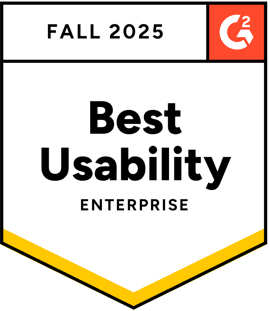 Best Usability Enterprise – Fall 2025