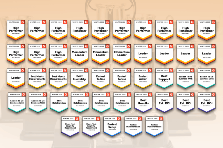 OrgChart Closes Out 2025 with 33 G2 Winter Badges